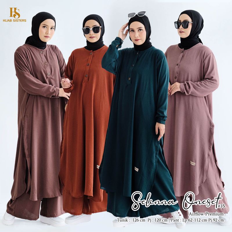 SELINNA ONE SET by Hijab Sister