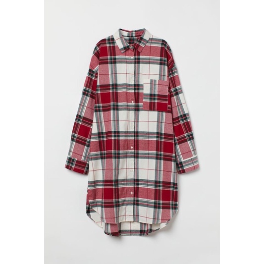 HnM+ Flannel Nightshirt