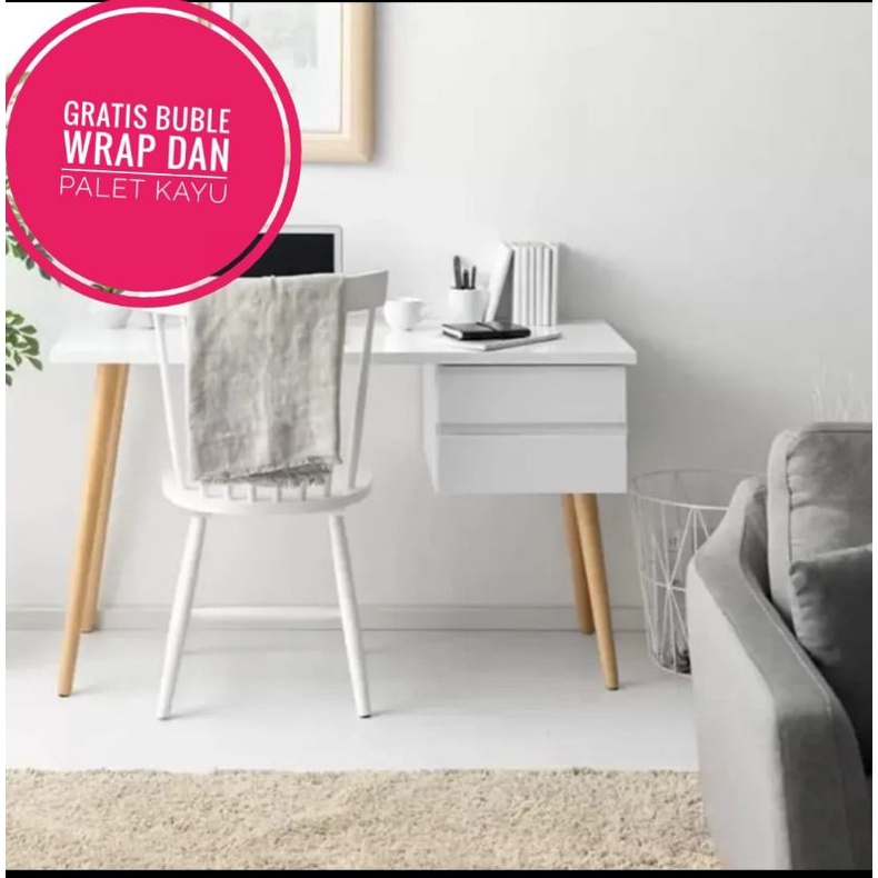 Promo meja kerja meja belajar minimalis meja laptob meja kamar murah