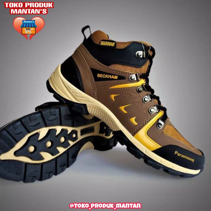{TPM155} Sepatu Pria Paramount Hiking, Sepatu Safety 100% Original Owen - Shoes Men's "Toko Produk M