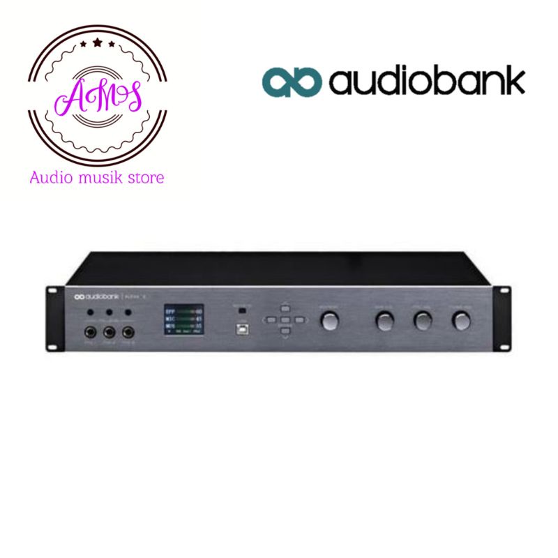 AMPLIFIER KARAOKE AUDIOBANK ALPHA X/POWER MIXER AUDIOBANK ALPHA X