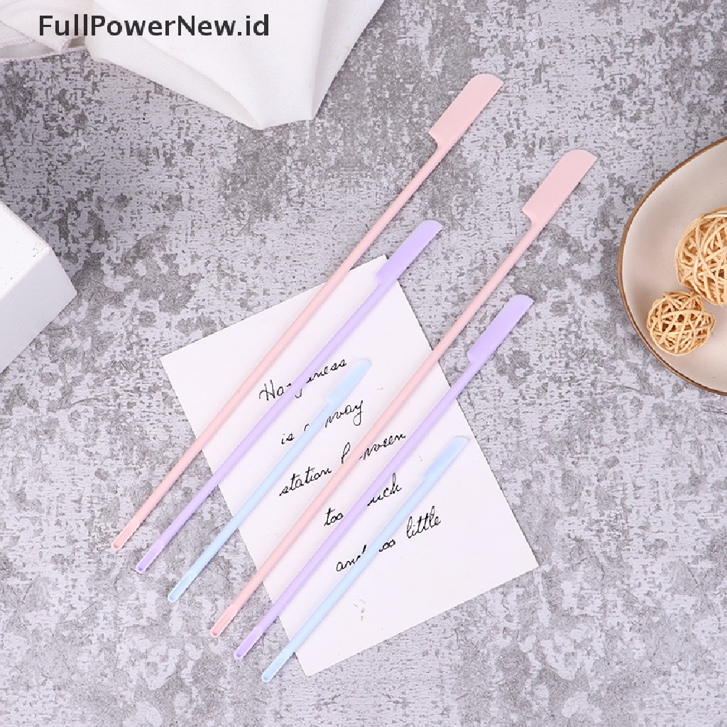 Power3/6pc lexible Silikon Scraper Kecantikan Dapur Aman Spatula Makeup Brushes Beauty ID