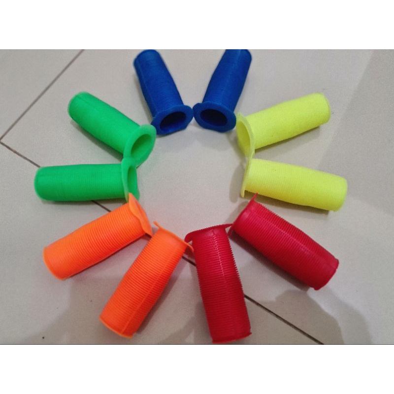 HAND GRIP HANDGRIP KARET STANG HANDLEBAR SEPEDA ANAK MINI BMX PUSHBIKE