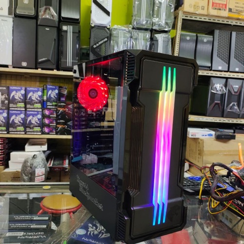 Pc Gaming Editing Lengkap Intel Core I7 Ram 8GB Vga 2GB Monitor 19 Inch Siap Pakai