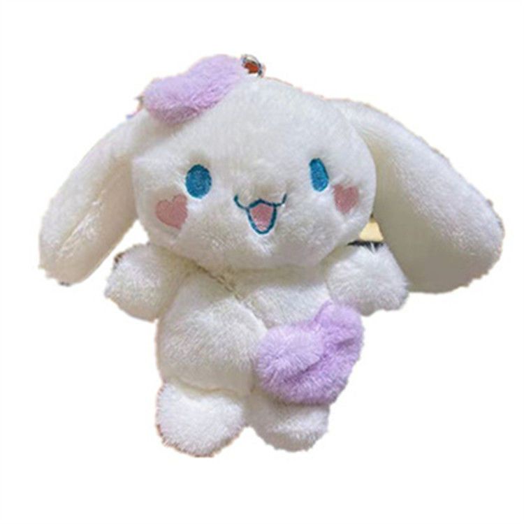 Sear【Big Sale Di Shaoyang Kota】Lucu Cinnamoroll Babycinnamoroll Plush Boneka Pasangan Tas Liontin 00