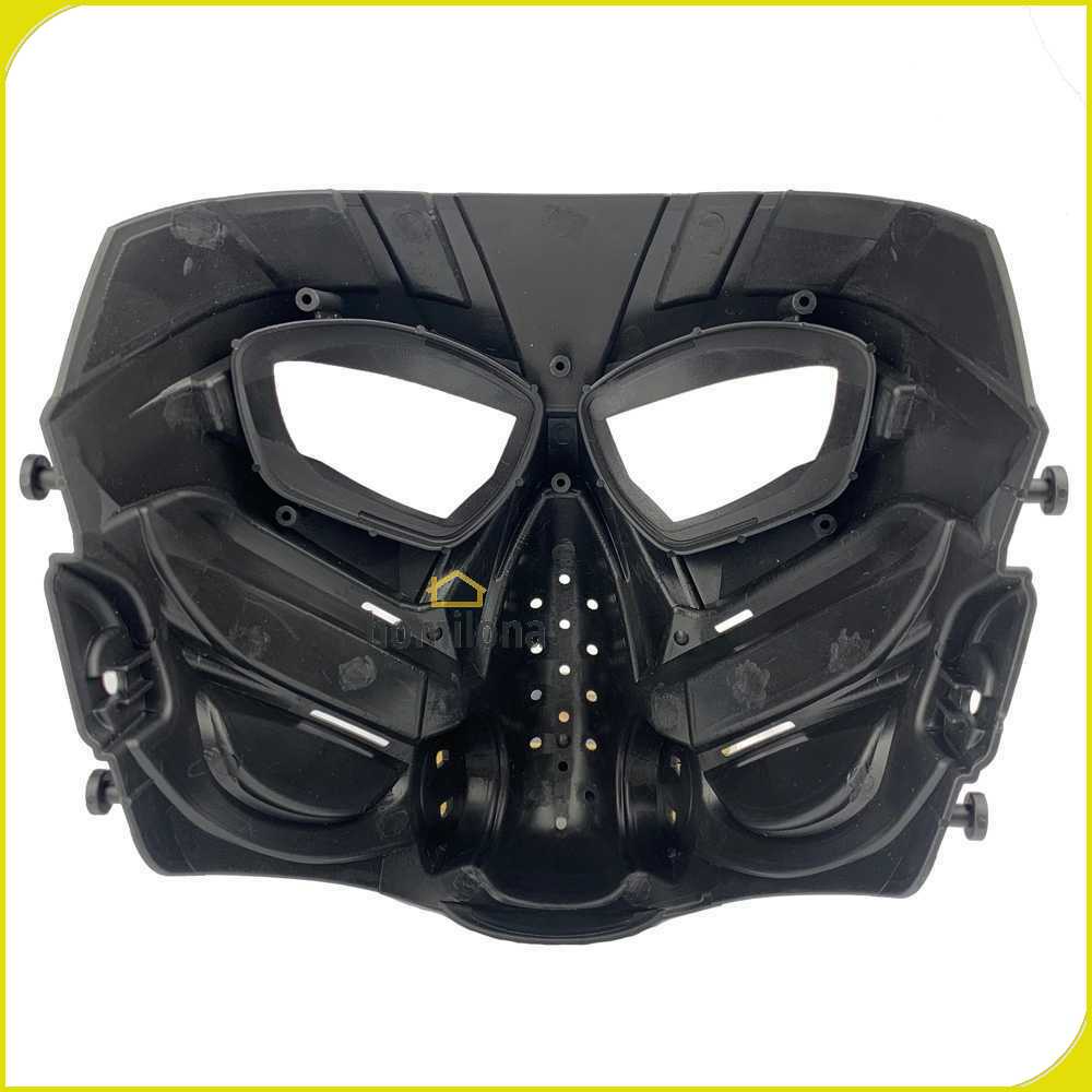 AGT Masker Topeng Airsoft Gun Paintball Full Face Anti Fog Model Alien - WST01