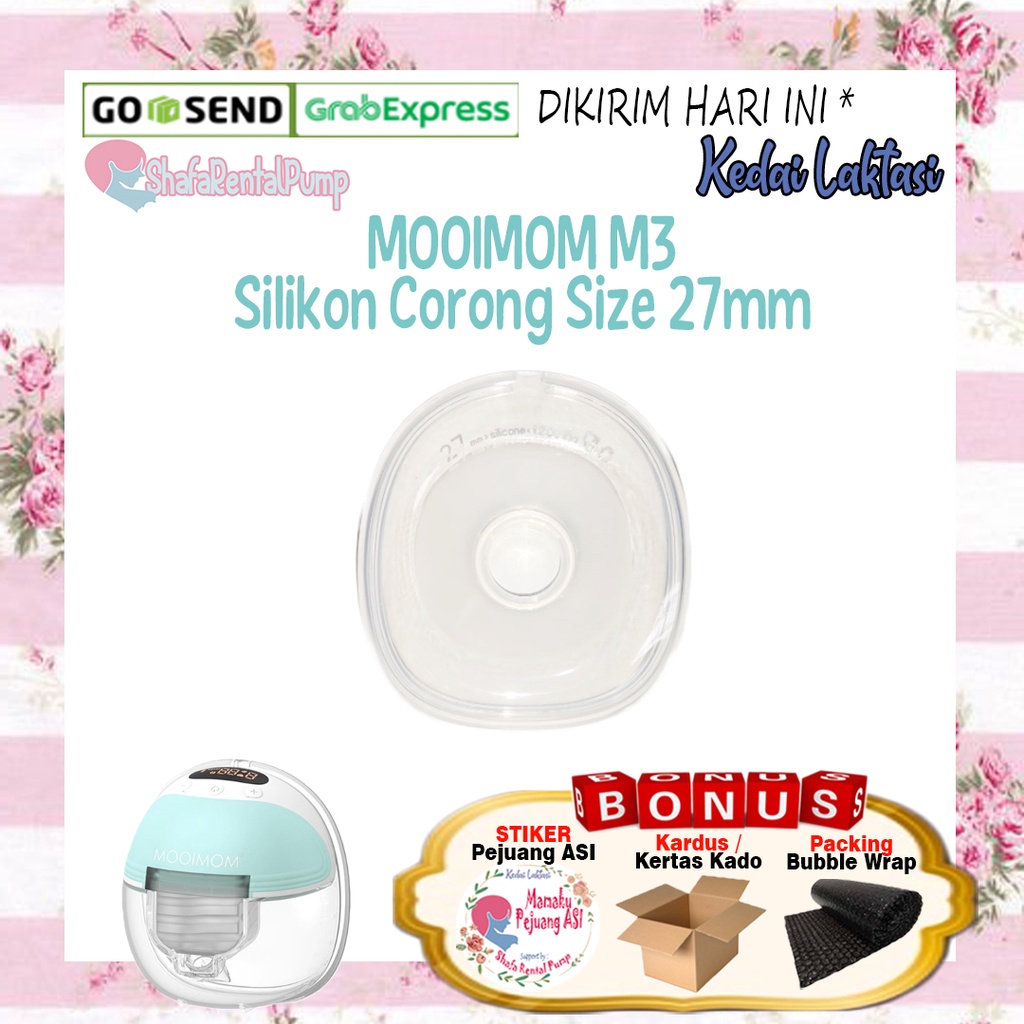 Silikon Corong Mooimom M3 / Sparepart Mooimom M3 Size 27mm