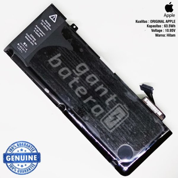 BATERAI MACBOOK PRO 13&quot; A1278 A1322 (2009-2012)