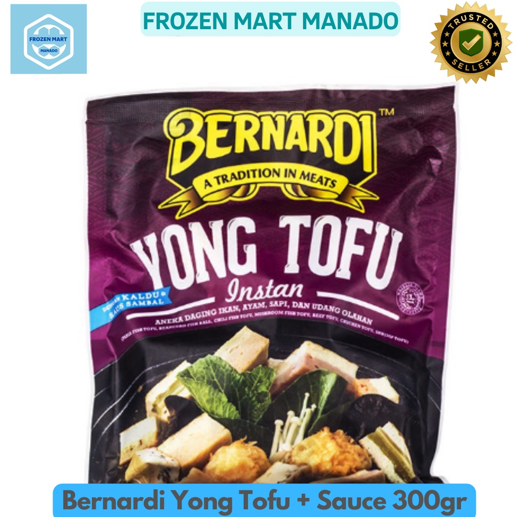 

Bernardi Yong Tofu + Sauce 300gr - Frozen Mart Manado (Frozen Food Manado)