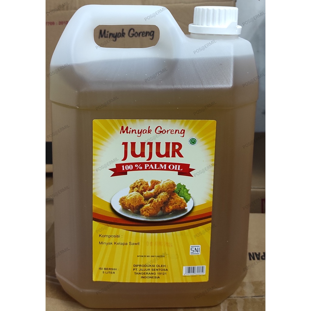 

MINYAK GORENG JUJUR UKURAN 5 L / 5 LITER (Jerigen)