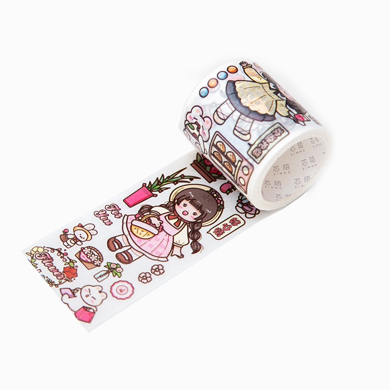 WASHITAPE MASKING TAPE PRINCESS ELSA FROZEN ALICE IN WONDERLAND SERIES SELOTIP KERTAS LUCU KAWAII CUTE TEMA PUTRI KARTUN CERITA DONGENG STICKER DIARY LUCU KAWAII SCRAPING BOOK SCRAPBOOK AESTHETIC JOURNAL JOURNALING BULLETIN JOURNAL @banyak