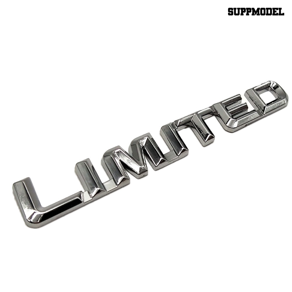 [SM] 3d Metal LIMITED Huruf Italic Belakang Mobil Body Stiker Emblem Badge Dekor