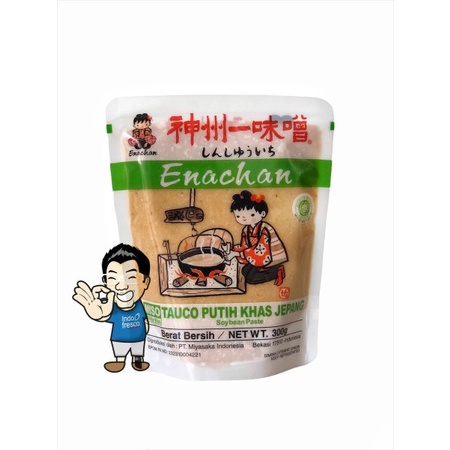 

Shinshuichi Enachan Shiro Miso Paste- Pasta Miso- Tauco Putih 300g