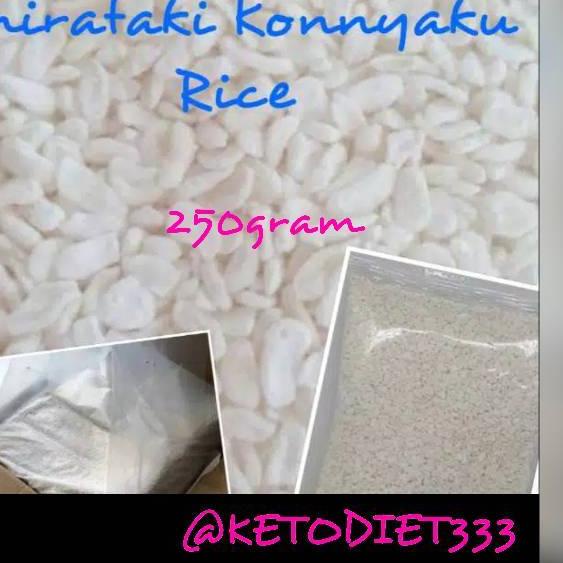 

PROMO [HJ6] Low Carbs Shirataki Konnyaku Rice 250gr / Beras Shirataki Rendah Kalori