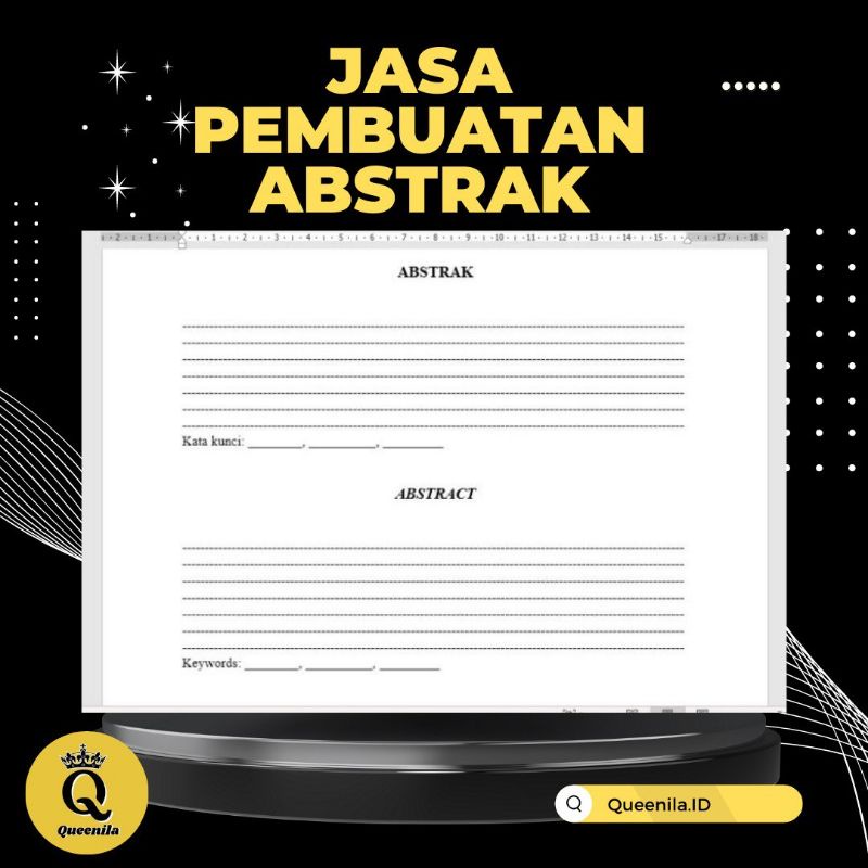 

Jasa Pembuatan Abstrak TA