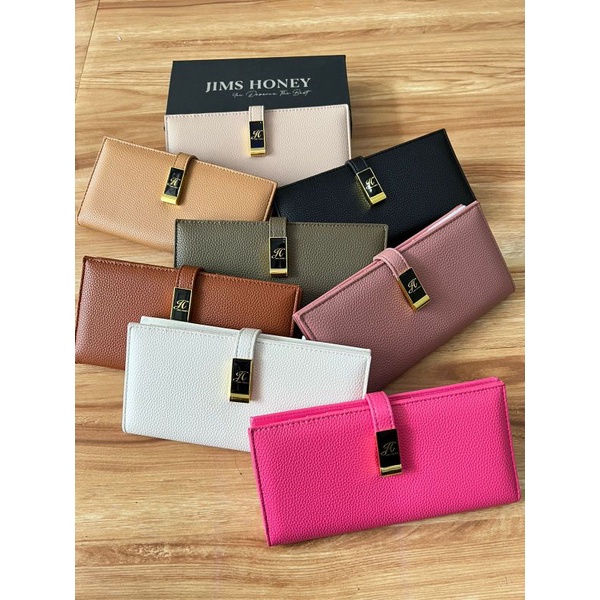 JIMS HONEY VALLERIE WALLET DOMPET CANTIK MURAH LUCU 100% ORIGINAL FREE BOX