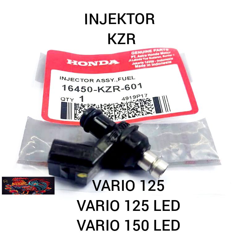 INJEKTOR KZR HONDA VARIO 125,VARIO 125 LED,VARIO 150 LED KUALITAS ASLI ORIGINAL