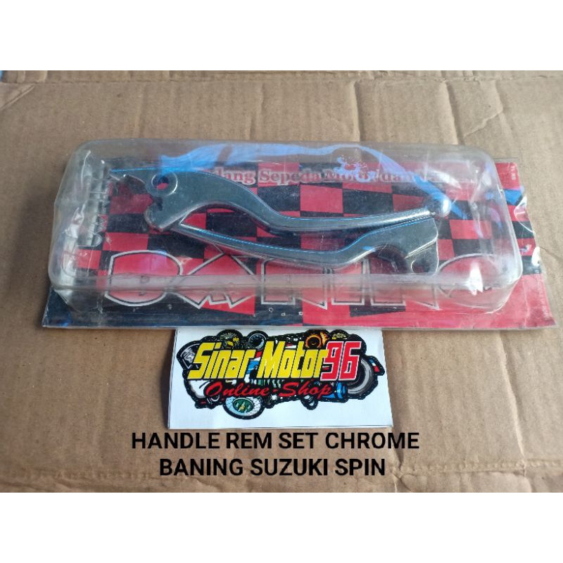 HANDLE REM TUAS REM HANDEL REM SET SPIN CROME HIGH QUALITY