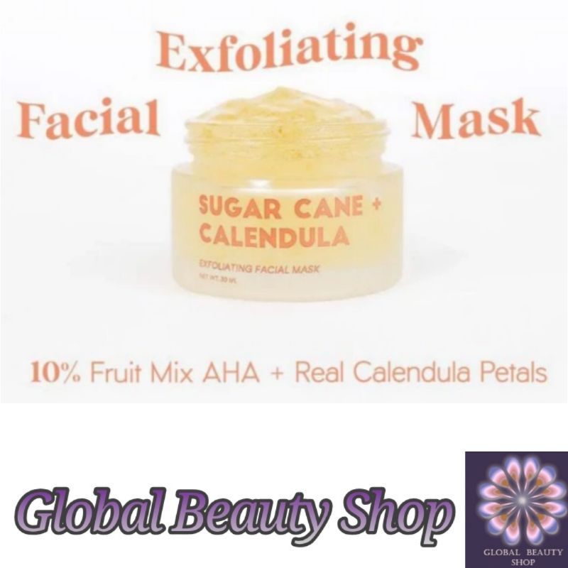 Bloomka Sugarcane + Calendula Extoliating Gel Mask