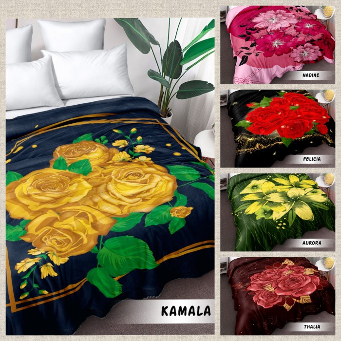 Selimut Internal Premium 160x200 Motif Dewasa, Bola dan Anak