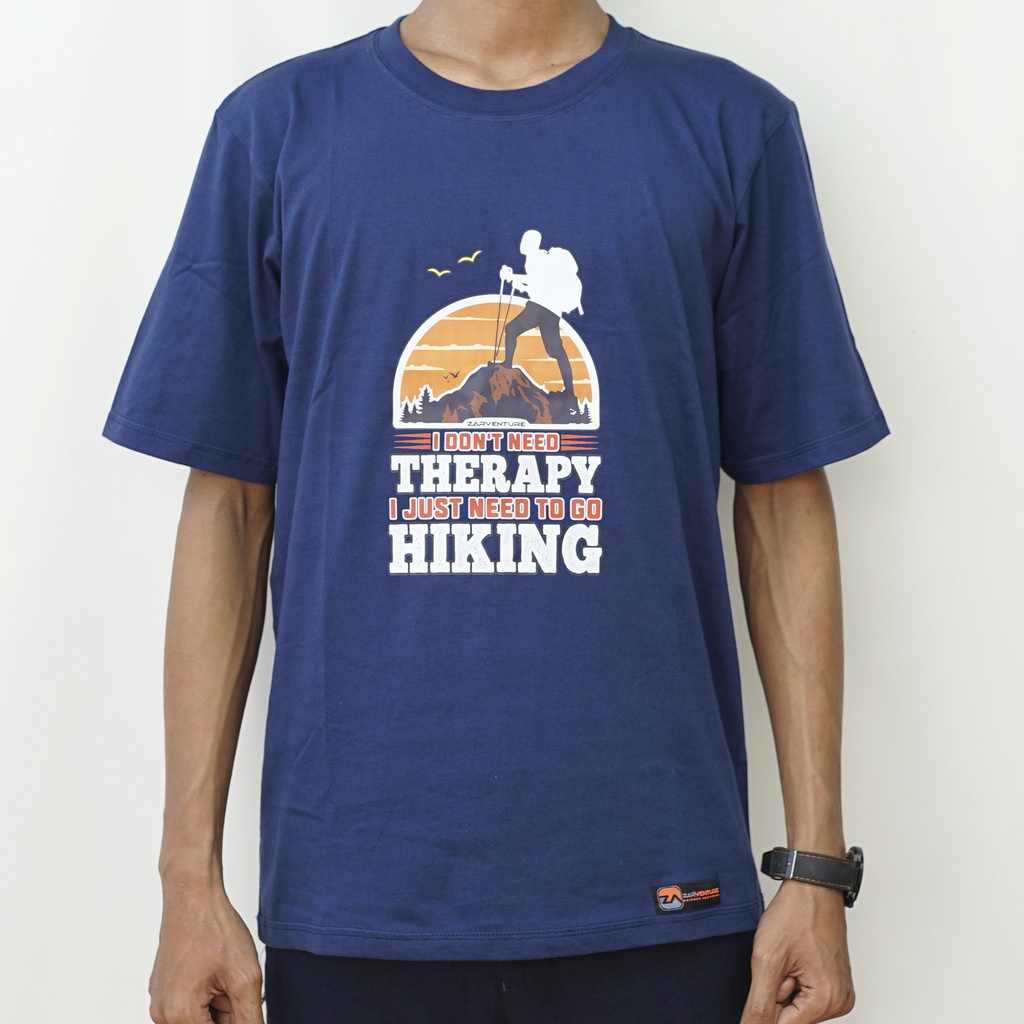 kaos tshirt tema adventure hiking zarventure 1015