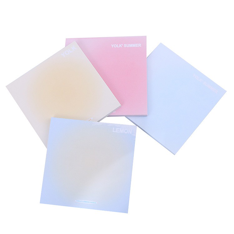 4 Pack 200 Lembar Kertas Memo Pad Memo Sticky Note Campur Warna OSM-ST0114