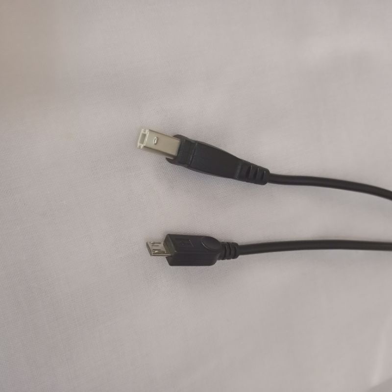 KABEL DATA OTG MICRO USB MALE TO USB B TYPE B UNTUK PRINTER