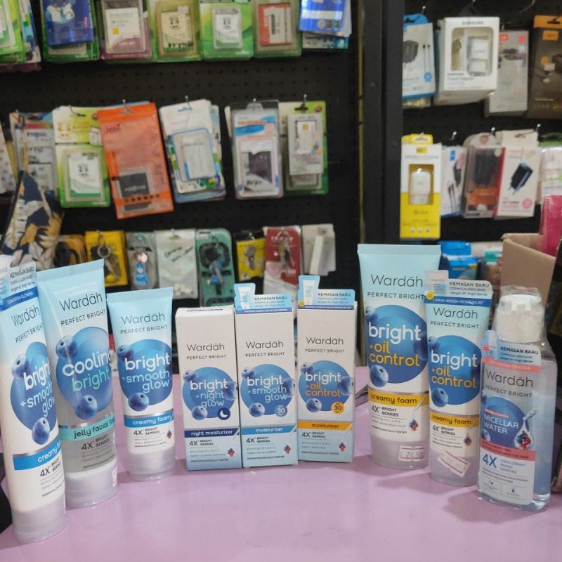 WARDAH PERFECT BRIGHT SERIES/WAJAH GLOWING/WAJAH BERMINYAK/SMOOTH GLOW/OIL CONTROL