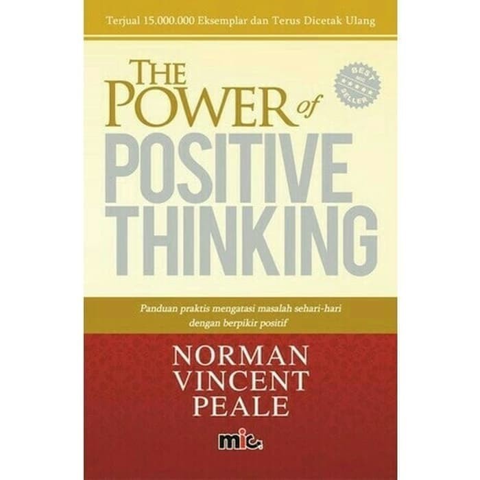 

Buku The Power of Positive ThinkingNorman Vincent Peale (Best Seller)