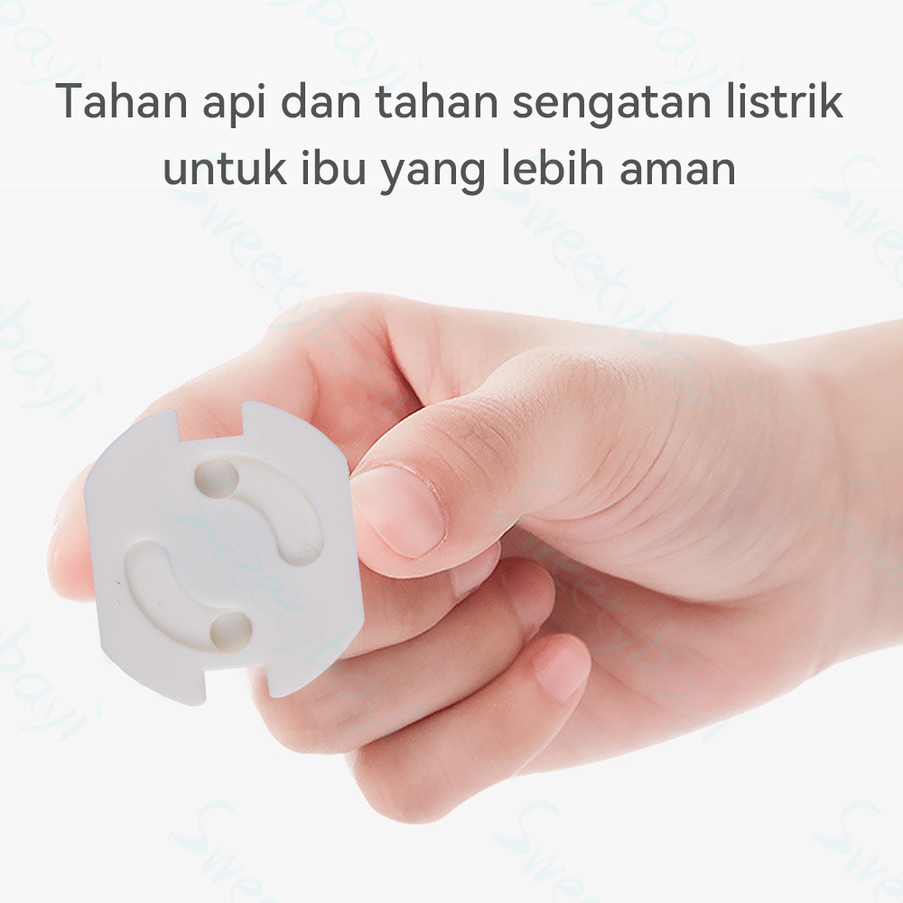 SweetyBayi Pengaman stop kontak Penutup colokan listrik bayi anak Pelindung tutup stop kontak socket cover