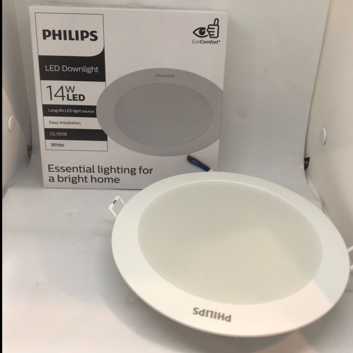 ✿ BISA COD✿ LAMPU DOWNLIGHT LED PHILIPS ERIDANI G2 DL190B 14W 14 WATT W 6 INCH 6" - Kuning