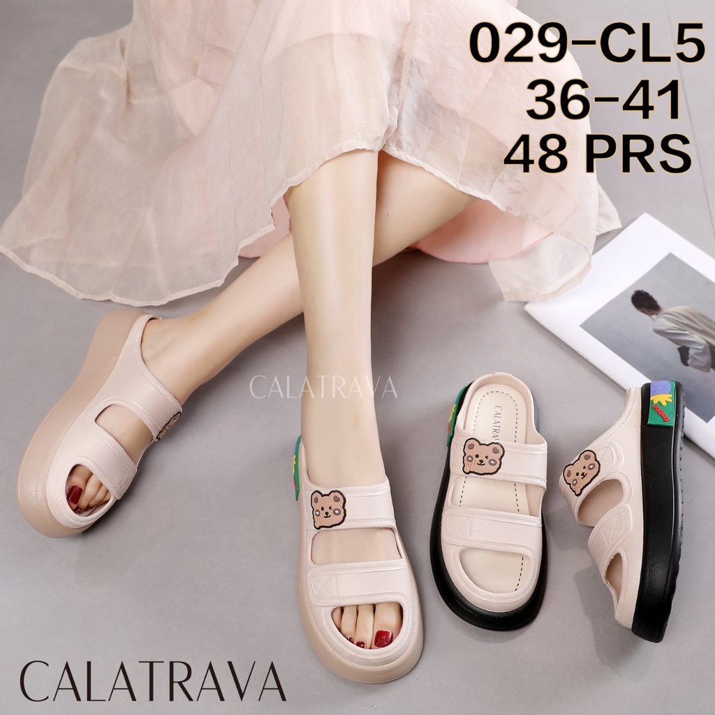 SANDAL SLOP WANITA BAN 2 BEAR CALATRAVA 029-CL5