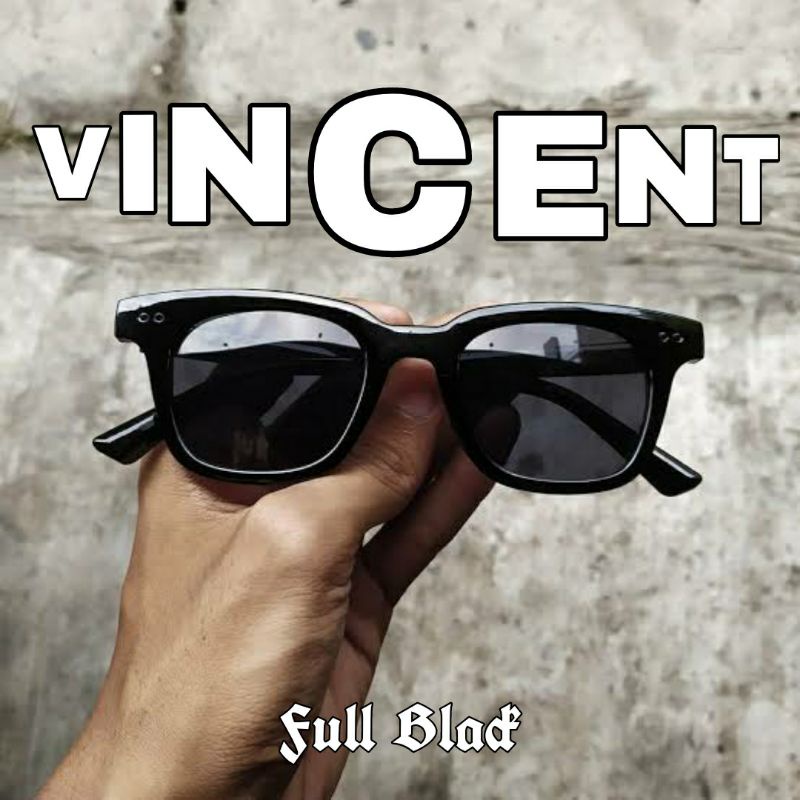 KACAMATA VINTAGE VINCENT - BLACK