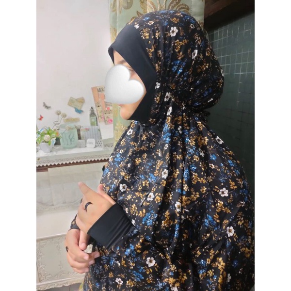 Mukena Anak Motif | Mukena Kids Motif Model Terusan / Lajuran | Mukena Terusan Kids Motif