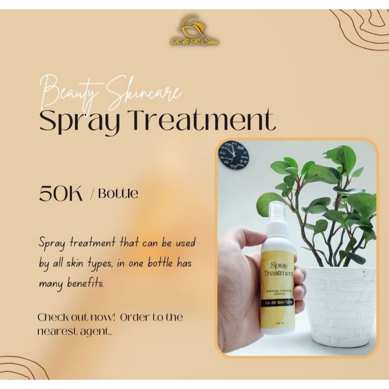 [TERMURAH] SPRAY TREATMENT By R&Rskin | SPRAY TREATMENT ORI | Beauty Skincare