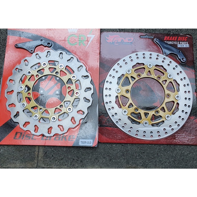 piringan cakram depan lebar 300'mm motor tiger old cb150r megapro dll