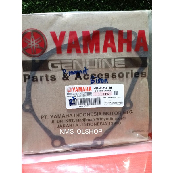 Packing Magnet Gasket Crankcase Cover BYSON Asli Ori Yamaha 45P-E5451-10