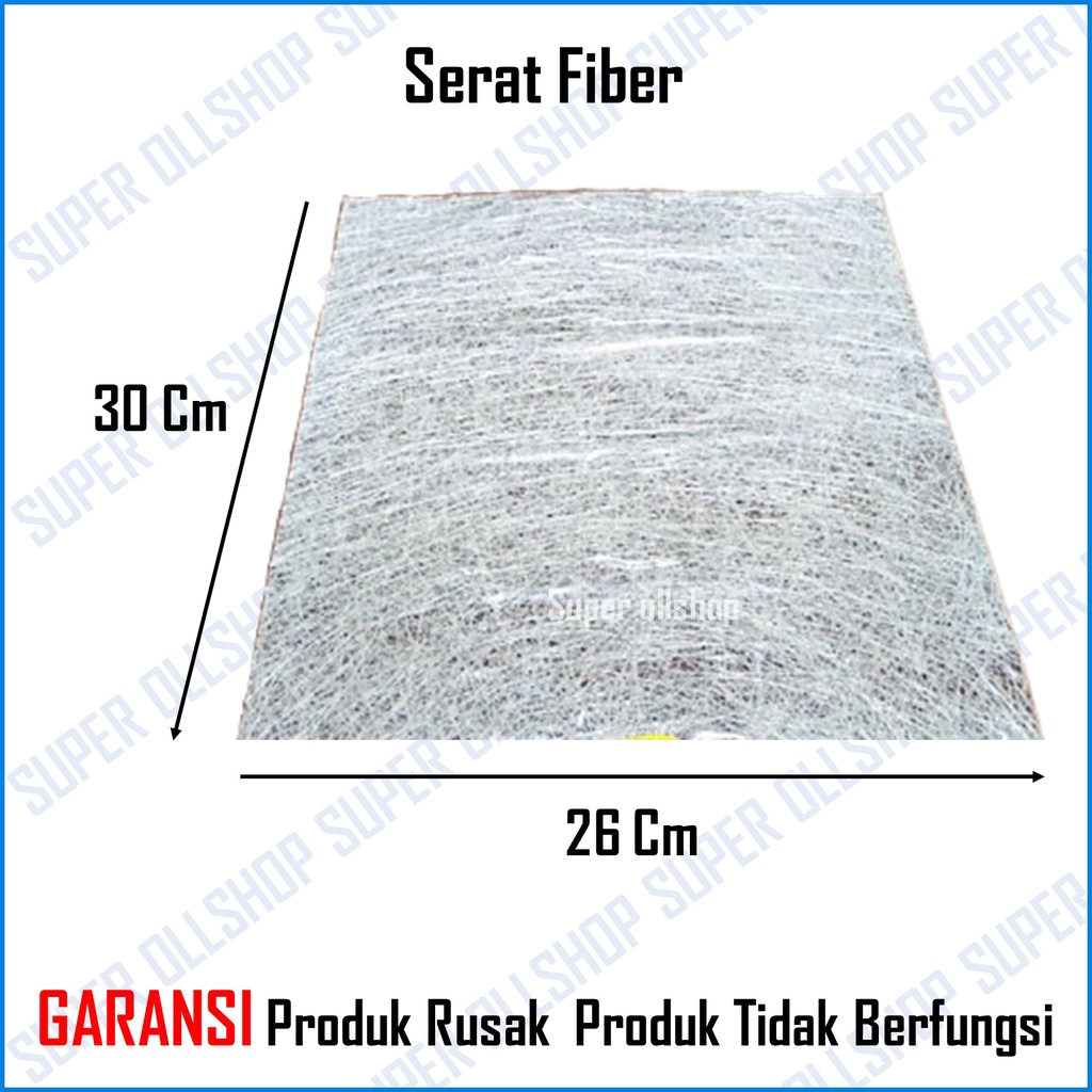 Serat Fiber / Serat Aquaproof / Serat Fiber Anti Bocor / Serat Fiber / Serabut Waterproofing Rofing Nodrop 1 Lembar