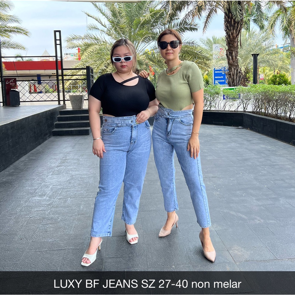 CELANA JEANS WANITA LUXY BF JEANS SERIES