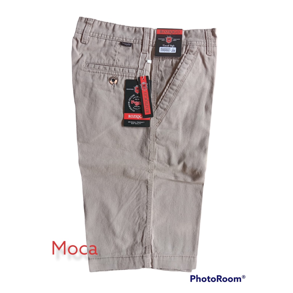CELANA PENDEK PRIA BAHAN KATON PRIMUM Size 27-38