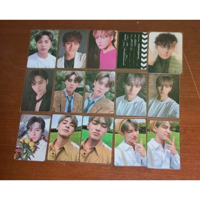 Photocard Mingyu Kim Seventeen An ode hope director cut's plot sunset beret chimumu jas bata the poe