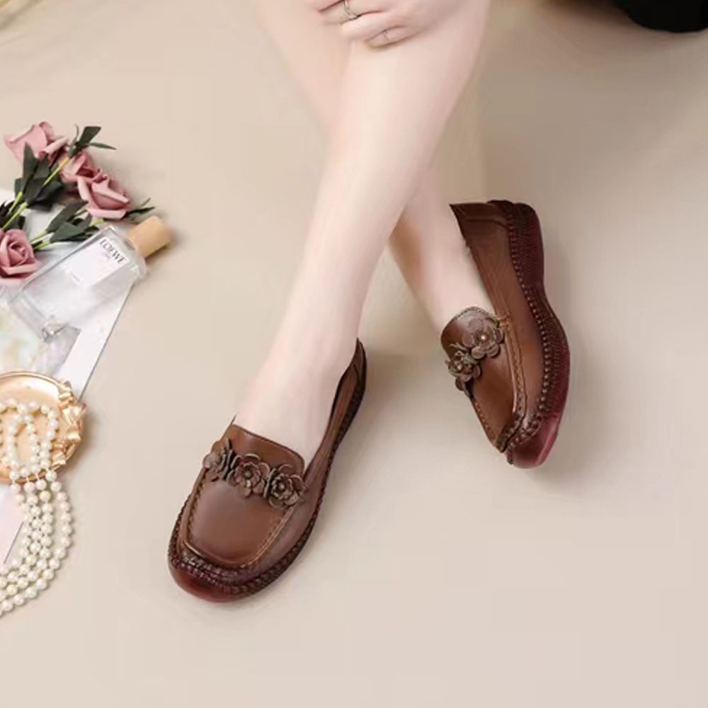 Sepatu Clarks new pita woman  flat wanita kulit asli/ Sepatu Wanita  melati