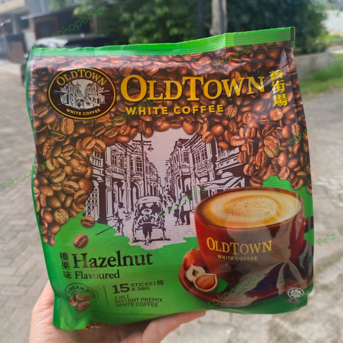 

Kopi-Bubuk- Old Town White Coffee Hazelnut -Bubuk-Kopi