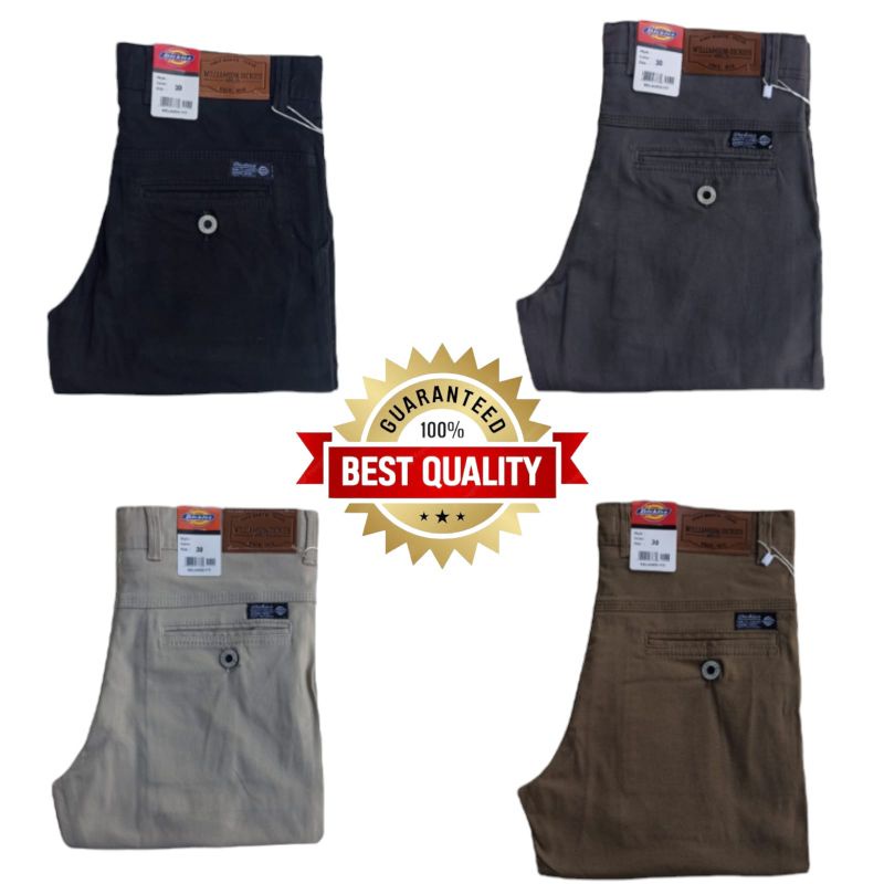 Celana Chino DICKIES / Stretch / Melar /  Twill Combed / Full Acc / Executive