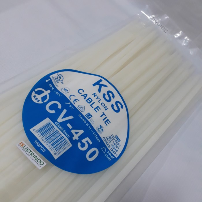 

Holder Kabel Tis Kabel Ties Cable Tie Pengikat Kabel Kss Cv - 450