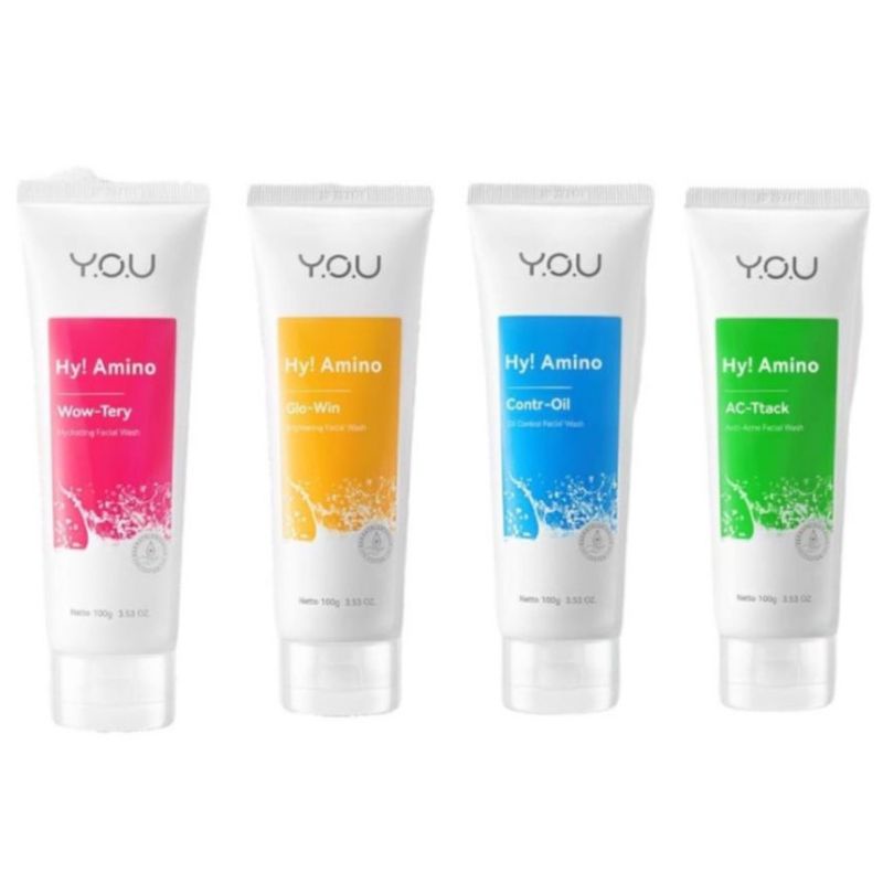 Y. O. U HY AMINO FACIAL WASH NETTO 100G