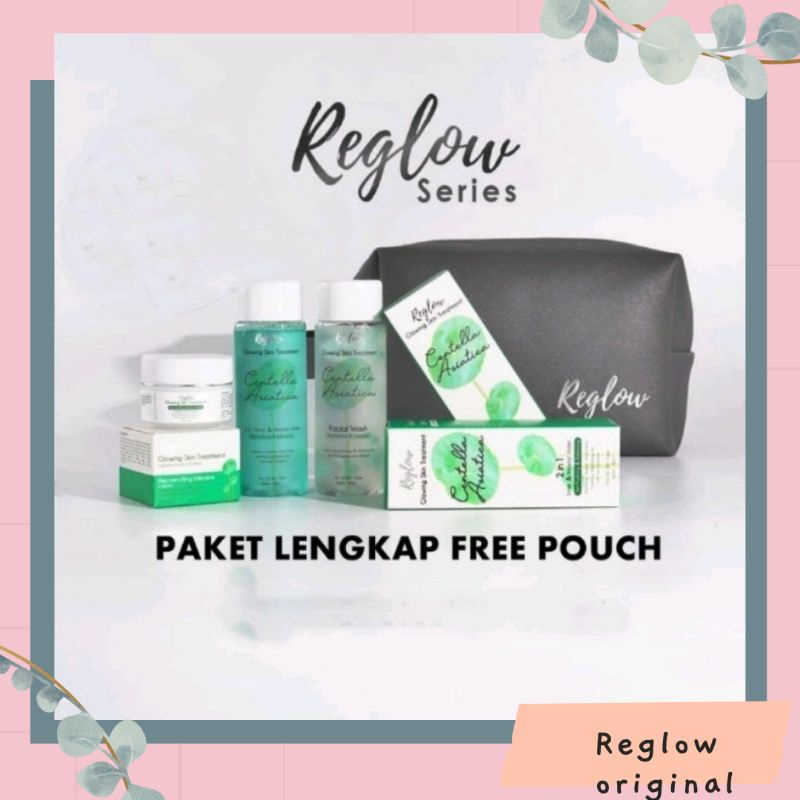 Reglow skincare dr shindy original /reglow original /reglow paket komplit