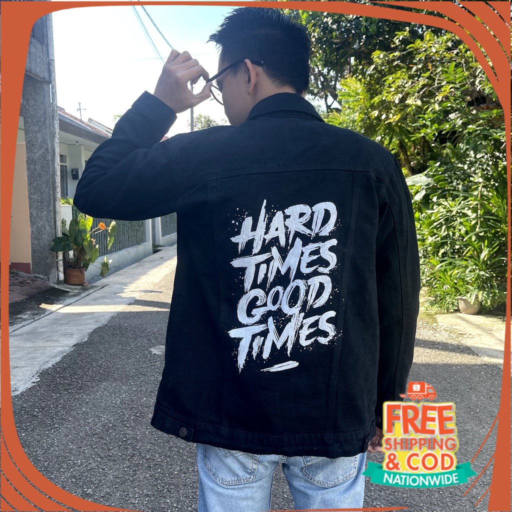 JAKET JEANS NEW BREND DENIM UNISEX/ Jaket Jeans Sablon / Jaket Denim Sablon Pria