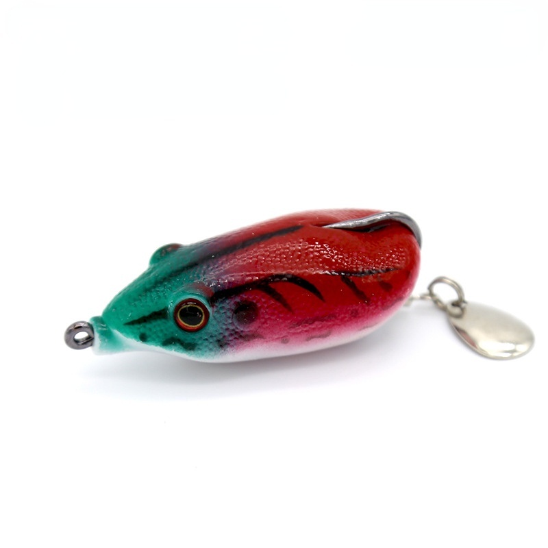 Umpan Katak Casting Pemikat Kodok Pancing 5.5cm 14g Single Hook Soft Bait Lure Jump Frog Lure