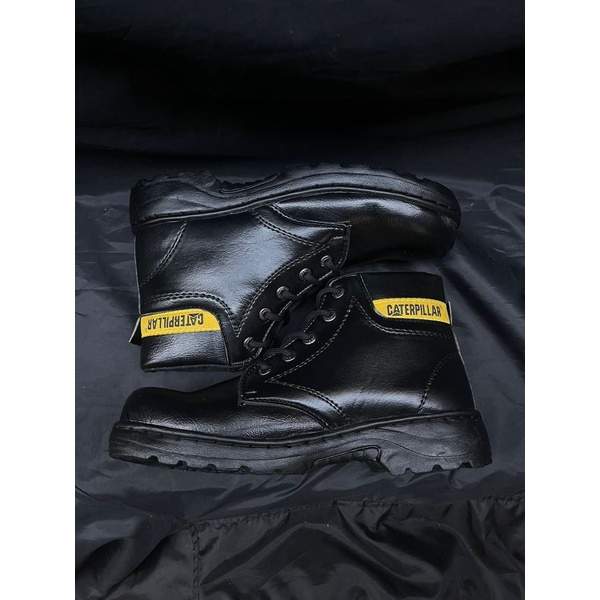 sepatu safety boots pria, sepatu safety ujung besi, sepatu safeti murah